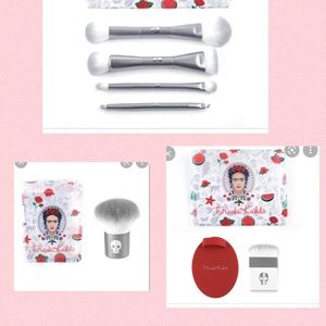 Set of 3 Frida Kahlo Makeup Brush Sets